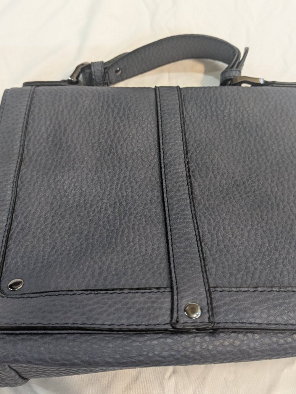 Just Fab blue purse